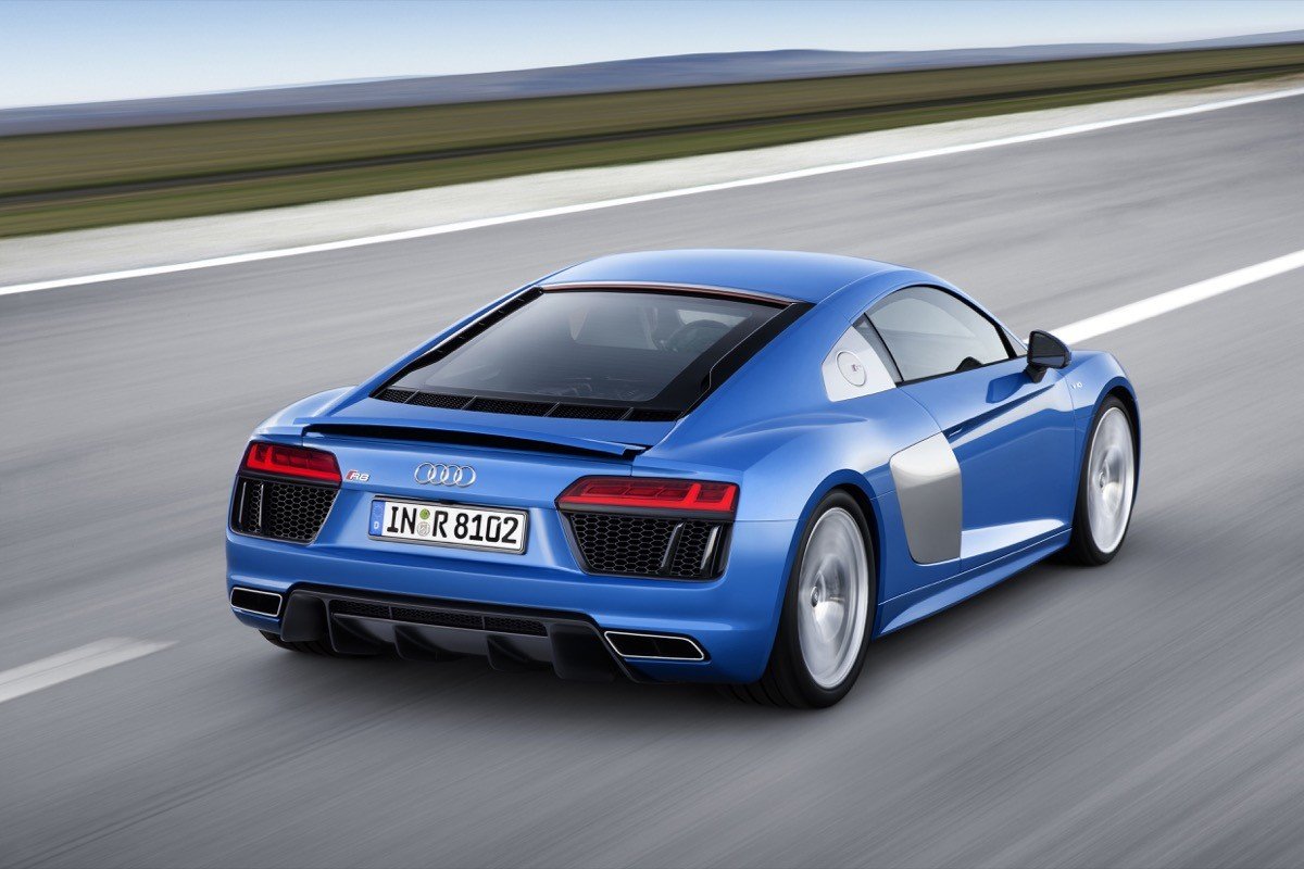 Nuevo Audi R8 2015: más ligero, más potente, más rápido... y también eléctrico