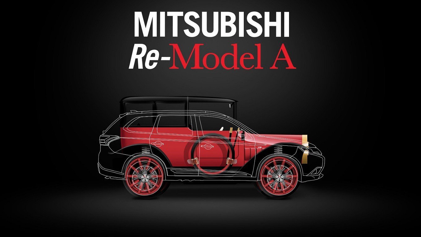 Mitsubishi celebra su centenario con el Re-Model A híbrido enchufable