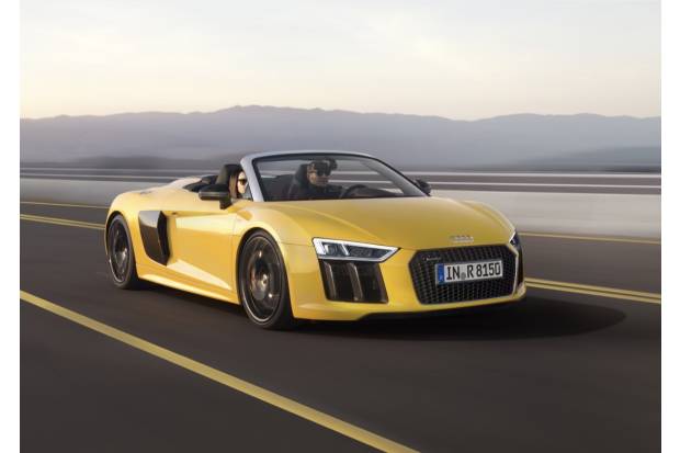 Audi R8 Spyder V10: el R8 se destapa en el Salón de Nueva York