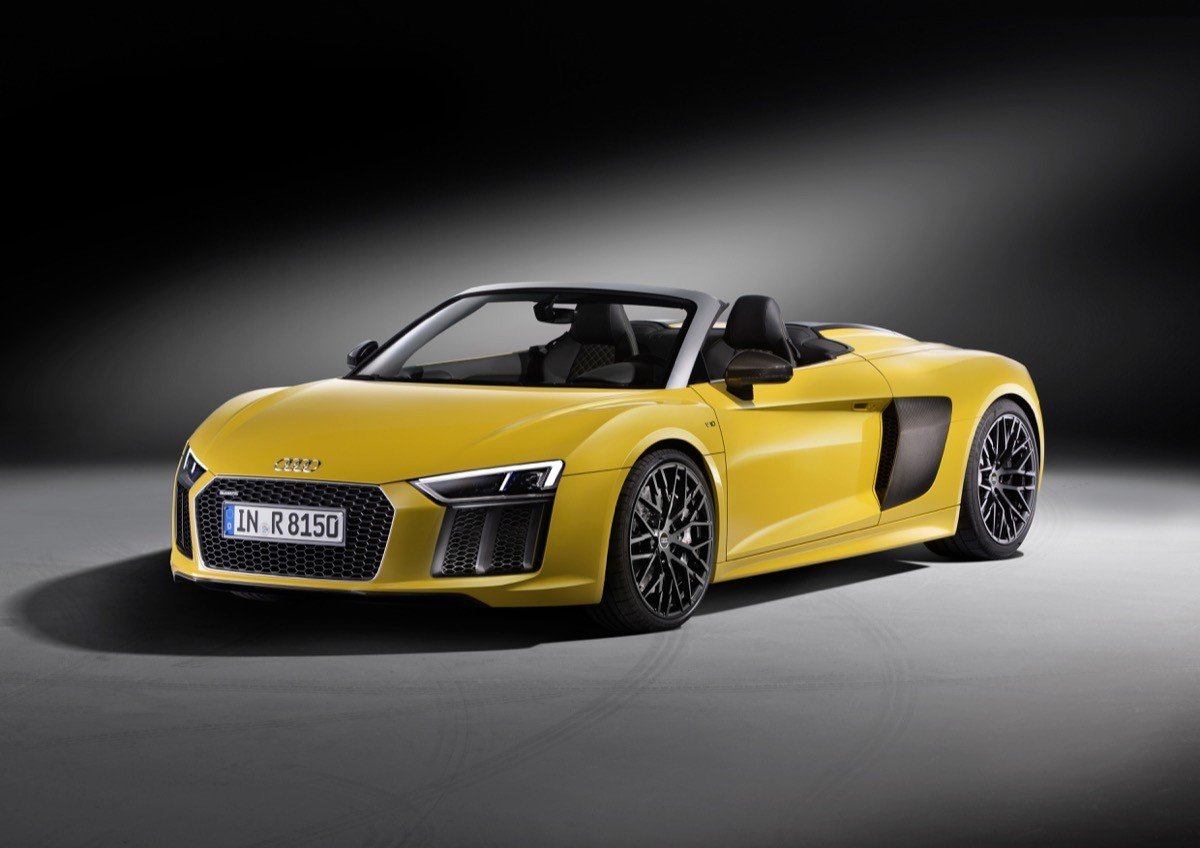 Audi R8 Spyder V10: el R8 se destapa en el Salón de Nueva York