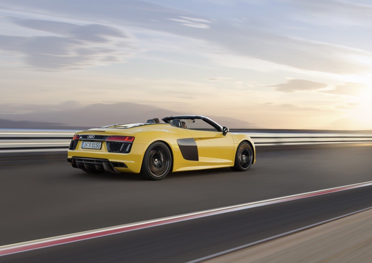 Audi R8 Spyder V10: el R8 se destapa en el Salón de Nueva York