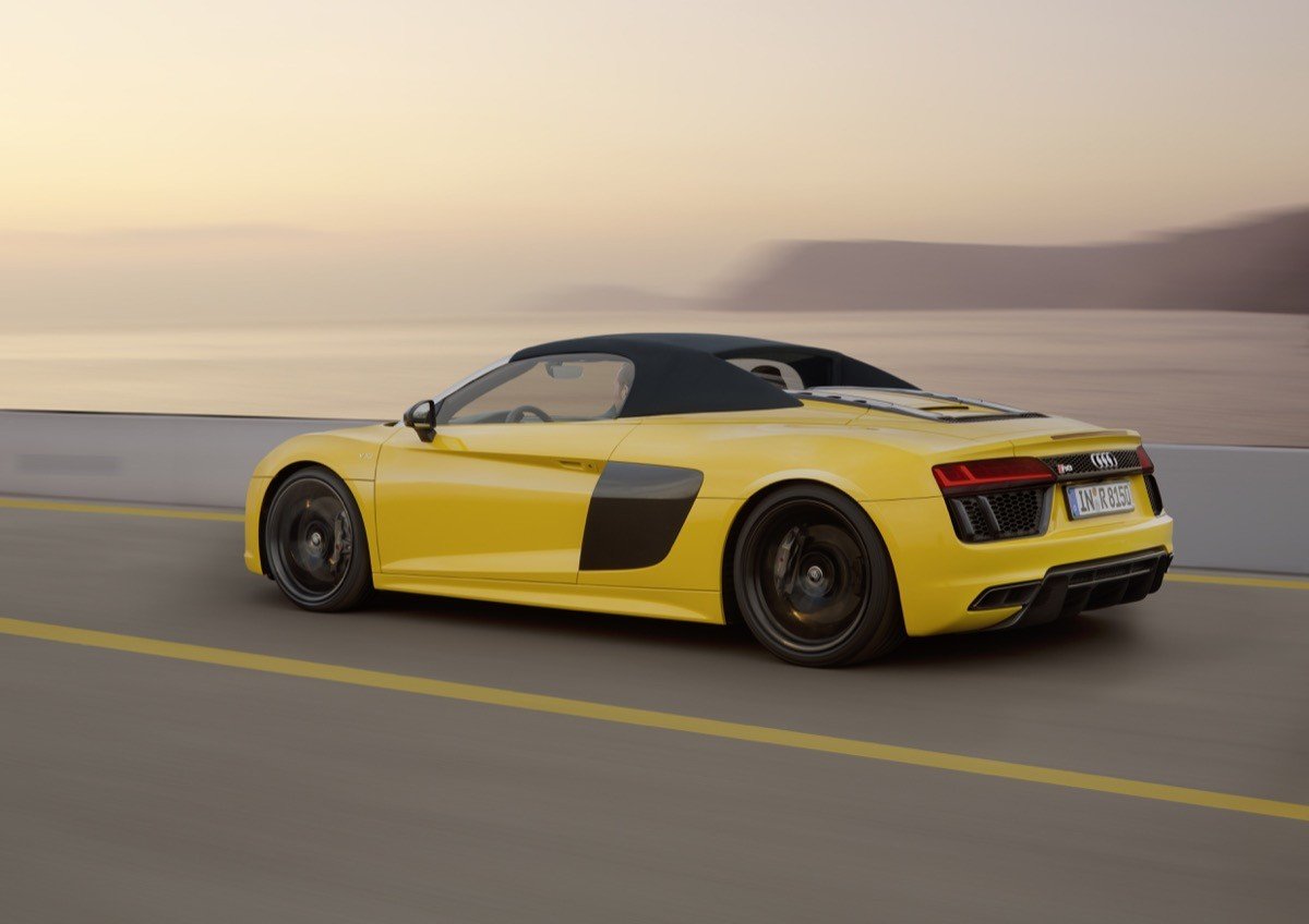 Audi R8 Spyder V10: el R8 se destapa en el Salón de Nueva York
