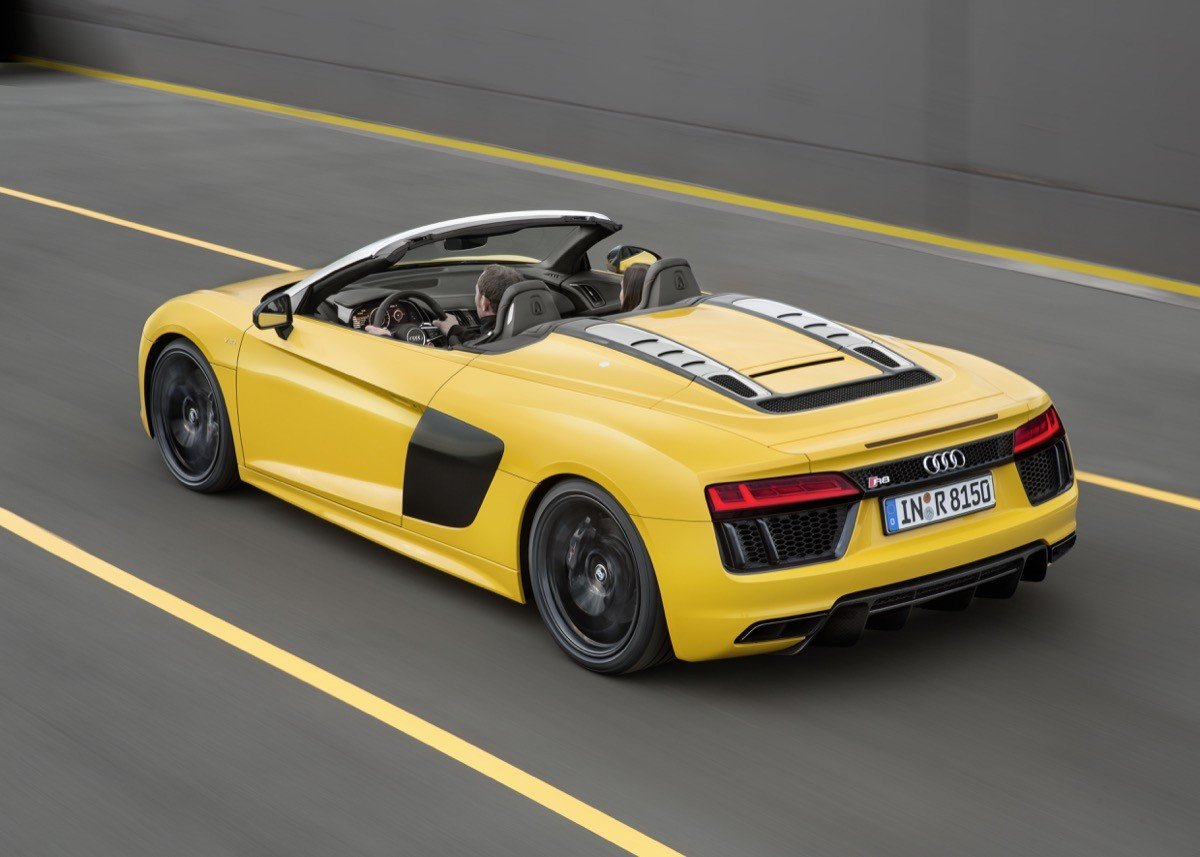 Audi R8 Spyder V10: el R8 se destapa en el Salón de Nueva York