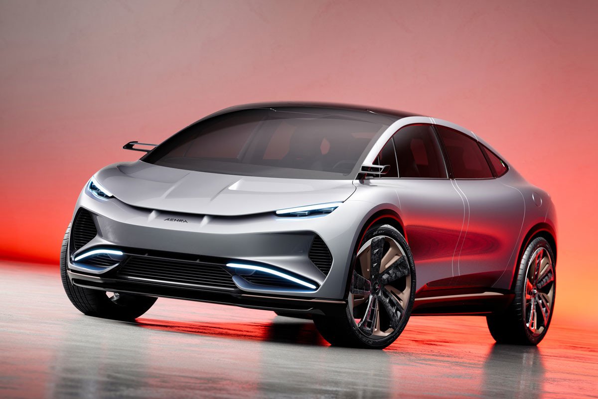 AEHRA presenta un nuevo SUV eléctrico en el que entran 4 jugadores de la NBA