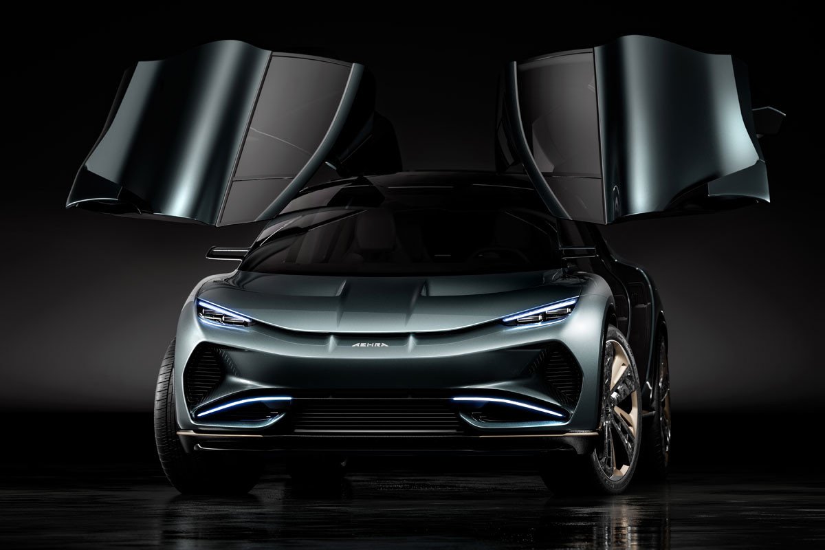 AEHRA presenta un nuevo SUV eléctrico en el que entran 4 jugadores de la NBA