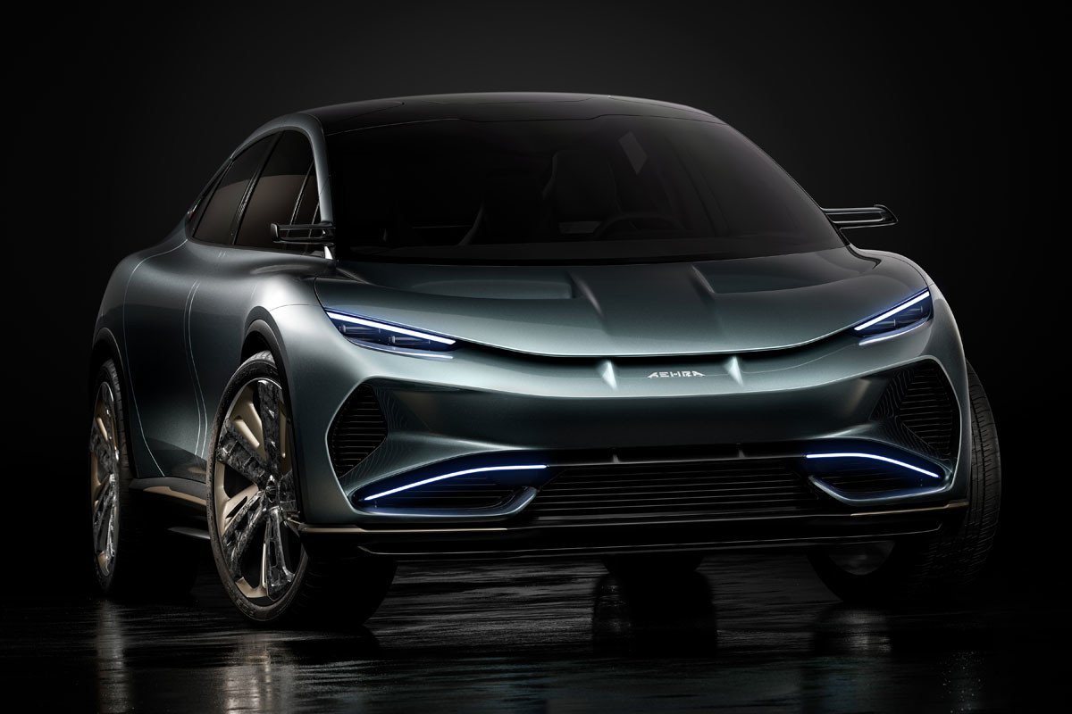 AEHRA presenta un nuevo SUV eléctrico en el que entran 4 jugadores de la NBA