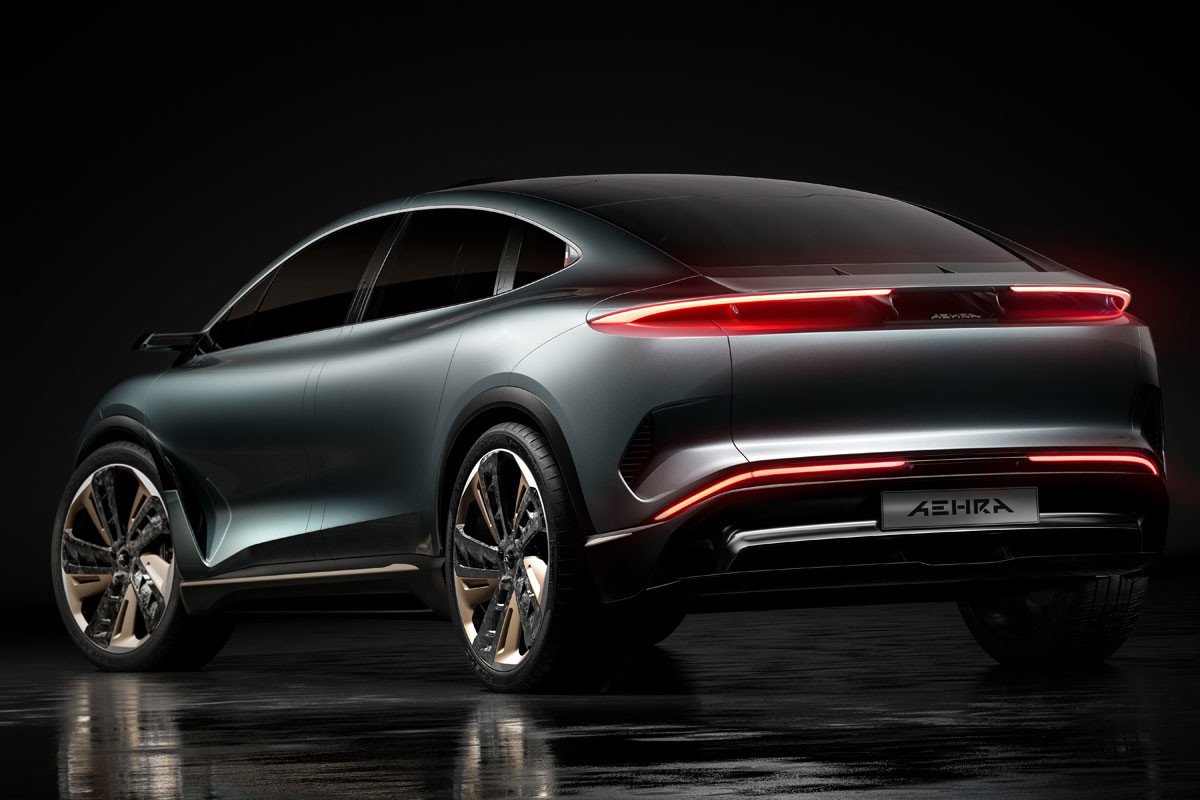 AEHRA presenta un nuevo SUV eléctrico en el que entran 4 jugadores de la NBA