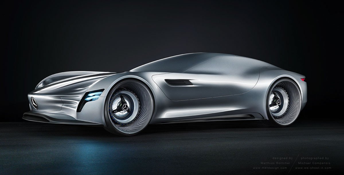 Así es el Mercedes 300SL del Siglo XXI