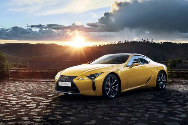  Nuevo Lexus LC 500h Yellow Edition