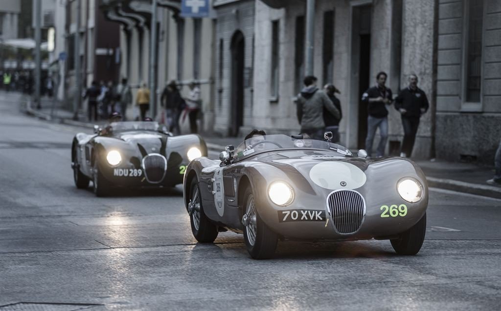 Jaguar en la Mille Miglia 2013