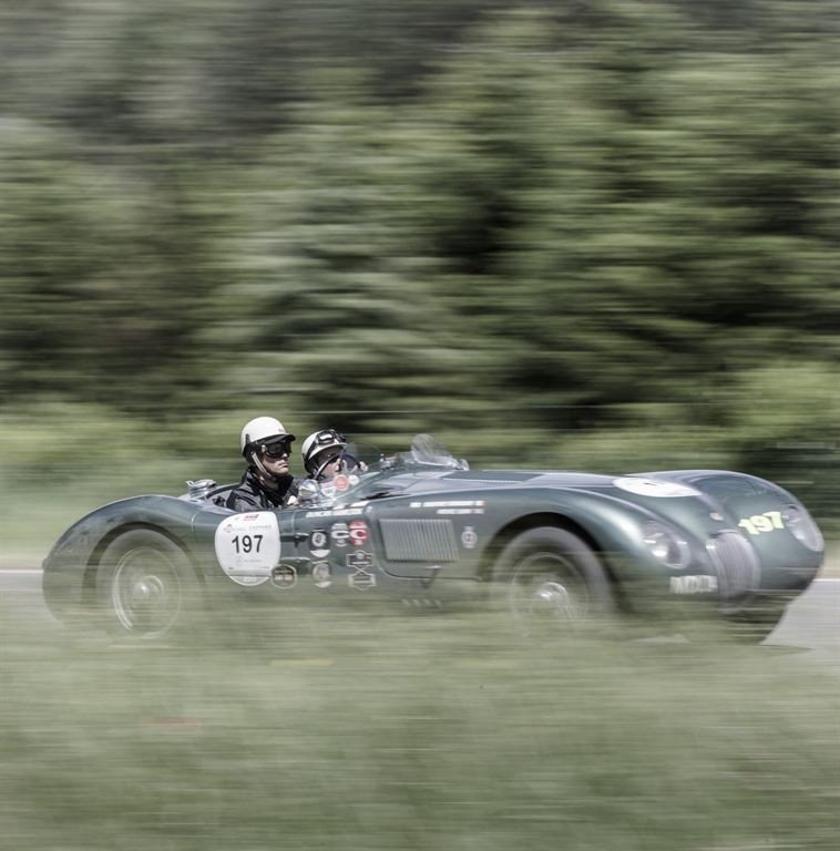 Jaguar en la Mille Miglia 2013