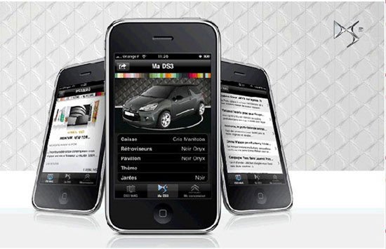 El iPhone te ayuda a elegir tu Citroën DS3