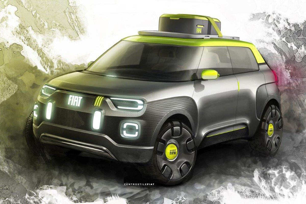 Fiat Concept Centoventi, el eléctrico italiano
