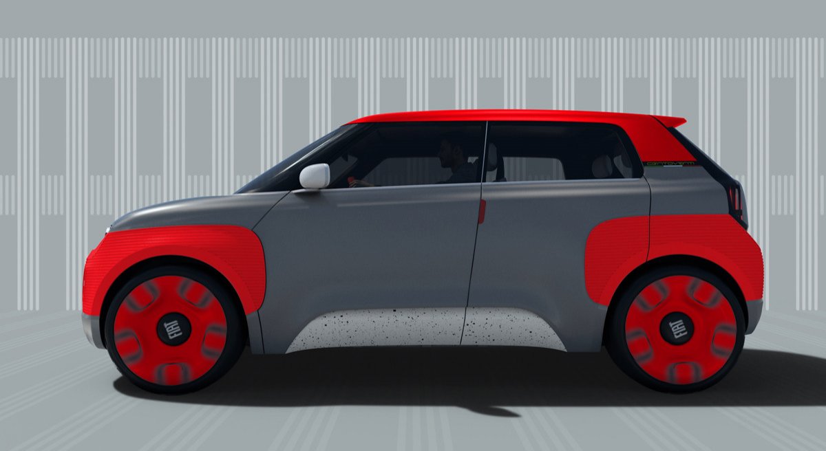 Fiat Concept Centoventi, el eléctrico italiano