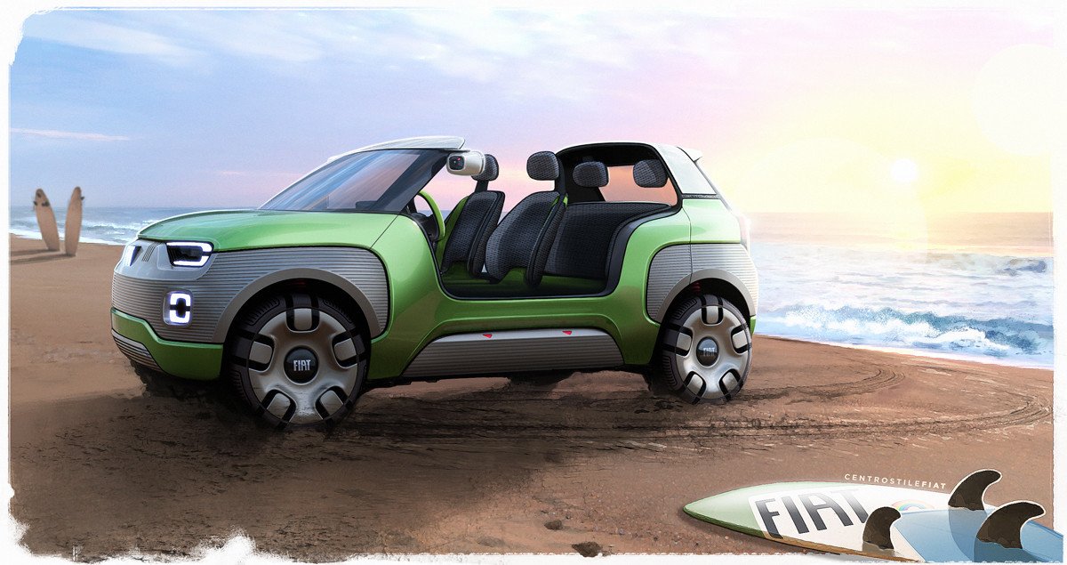 Fiat Concept Centoventi, el eléctrico italiano