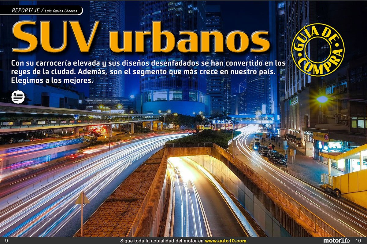 Motorlife Magazine 117: Guía de compra SUV Urbanos