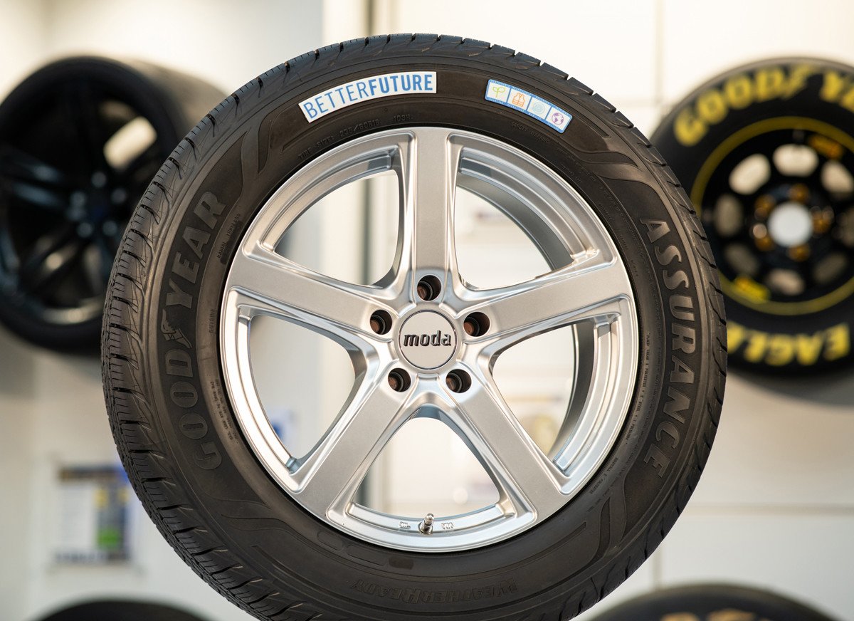 CES 2022: Goodyear presenta un neumático sostenible al 70 % y otro sin aire