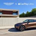 Expertos de Aston Martin nos presentan el Apple CarPlay Ultra y lo probamos en un DBX707