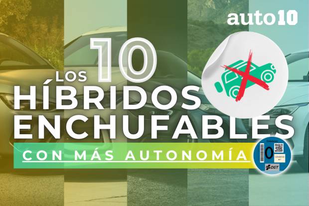 Ranking 10 híbridos enchufables no SUV con más autonomía eléctrica del mercado en 2025