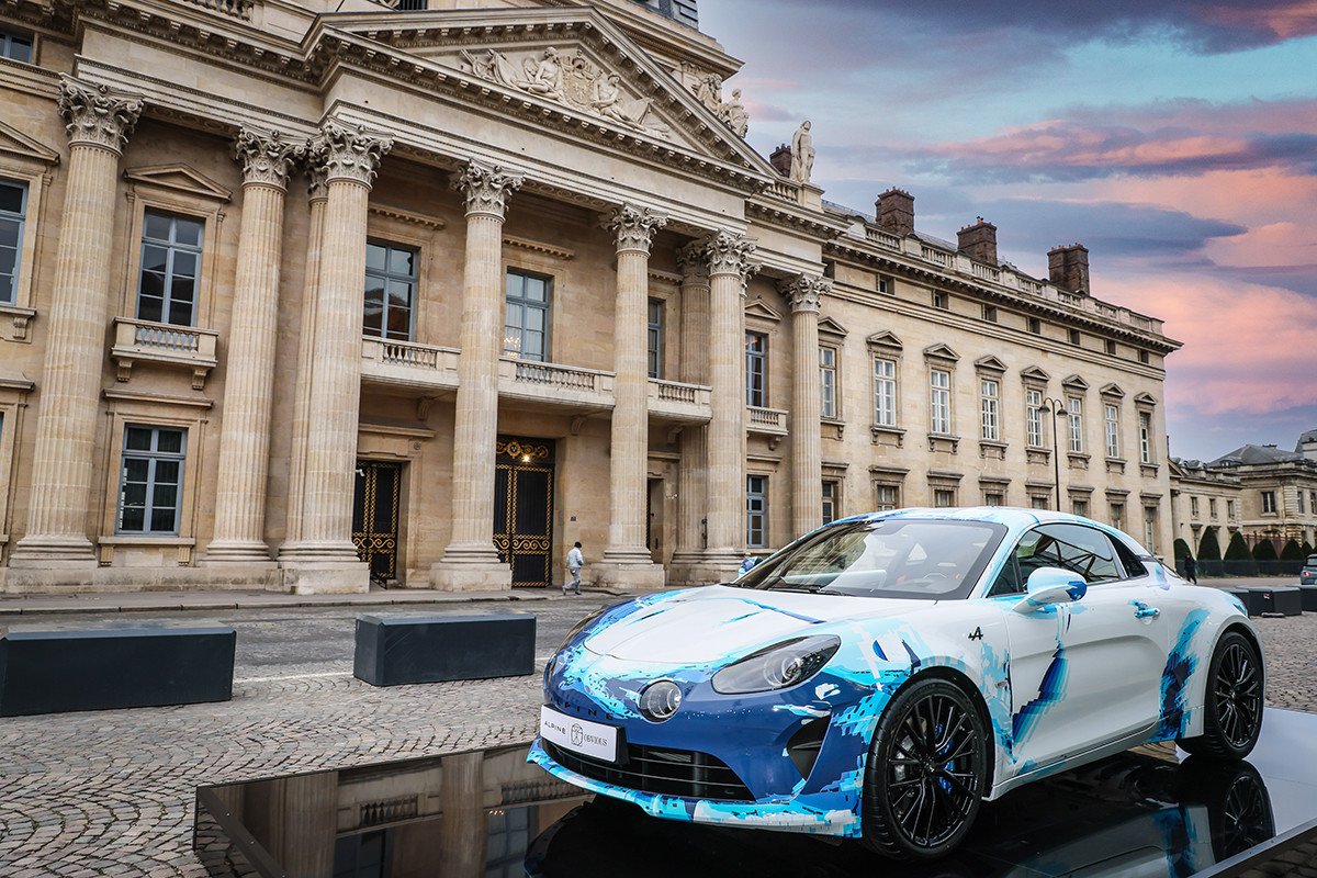 Así es el Alpine A110 Sastruga que se ha presentado en París. 