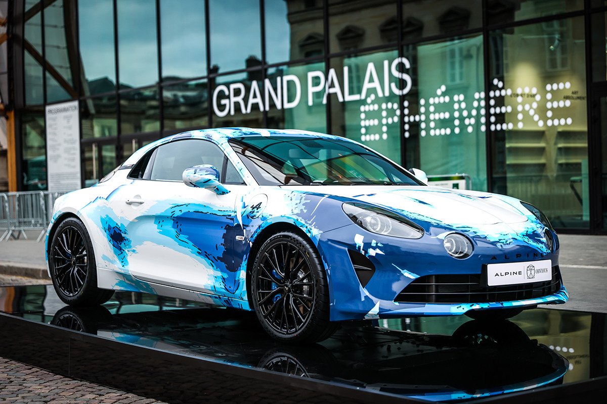 Así es el Alpine A110 Sastruga que se ha presentado en París. 