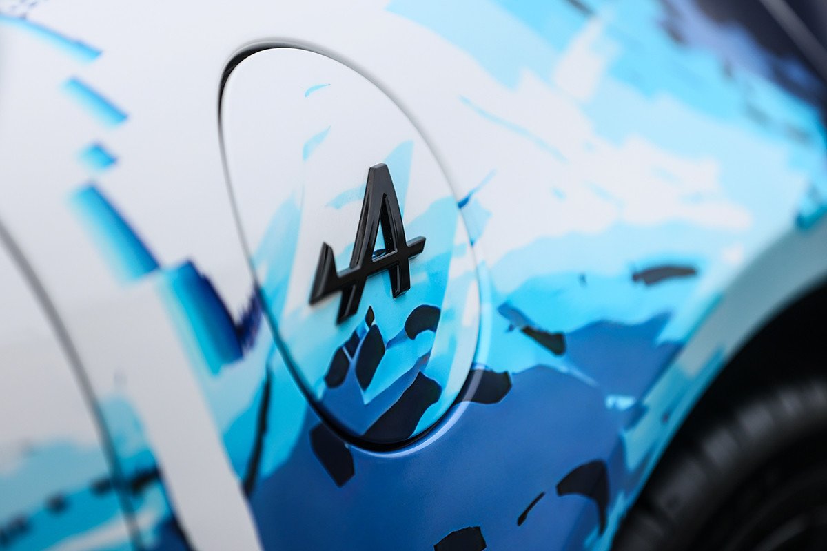 Así es el Alpine A110 Sastruga que se ha presentado en París. 