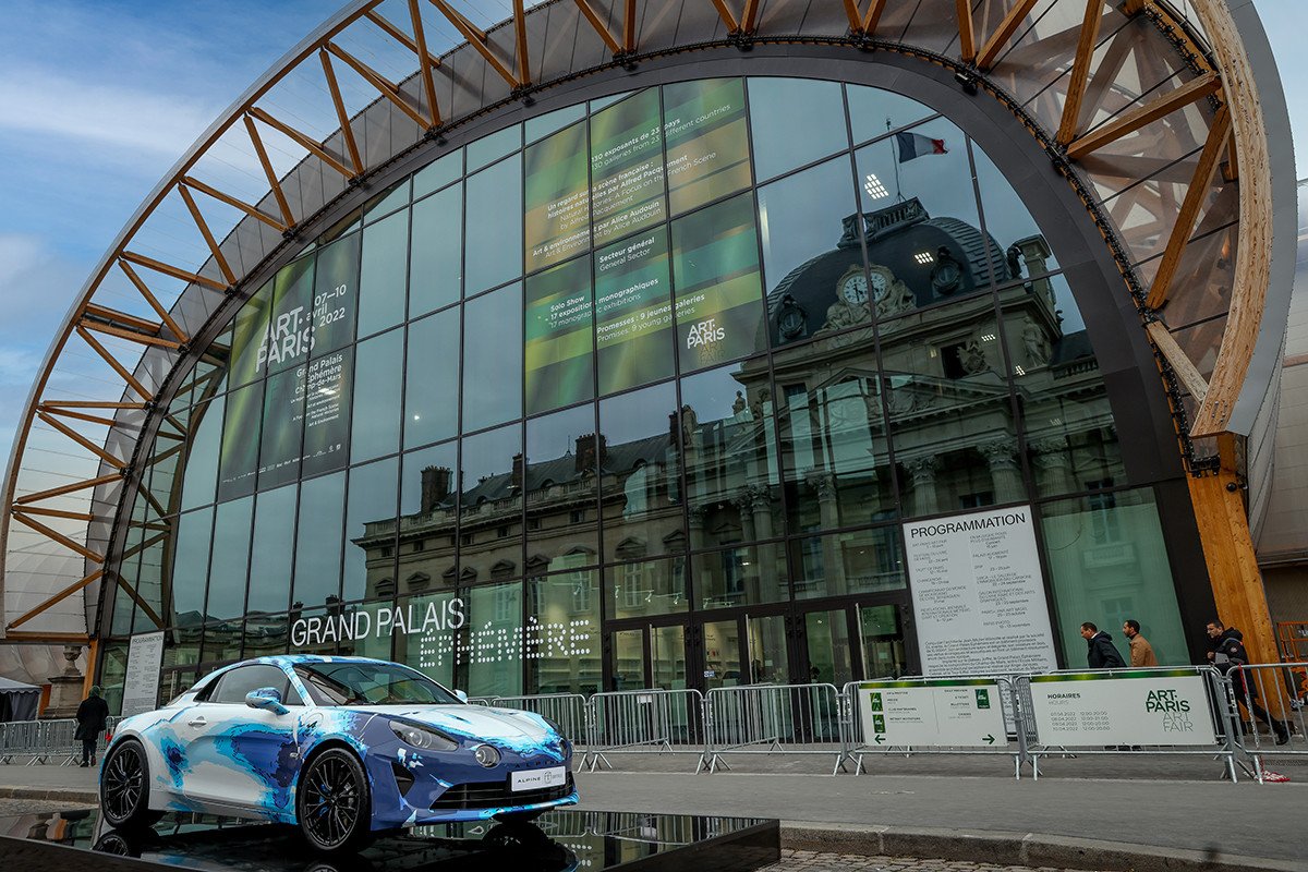 Así es el Alpine A110 Sastruga que se ha presentado en París. 