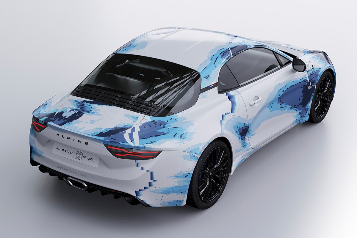 Así es el Alpine A110 Sastruga que se ha presentado en París. 