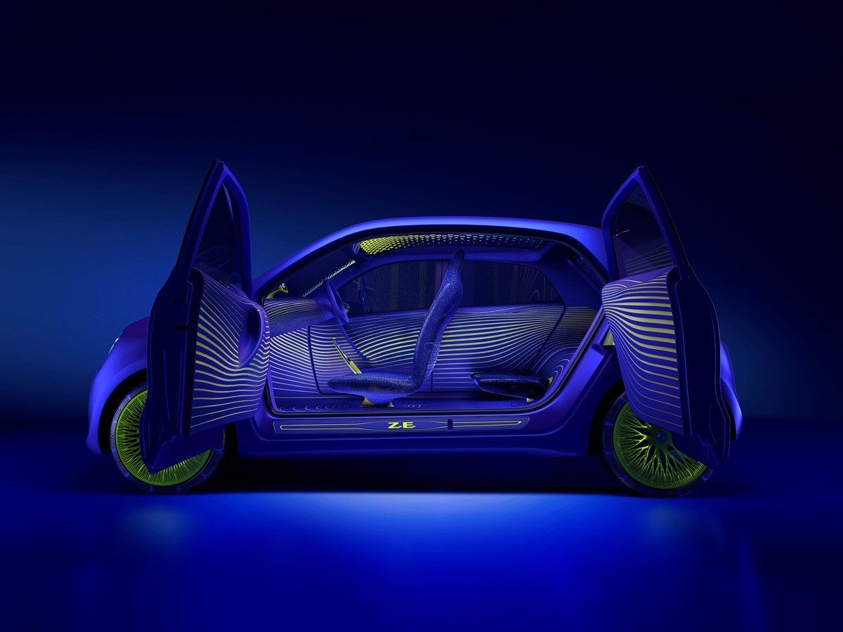 Renault TWIN’Z, la unión entre el automóvil y el diseño artístico