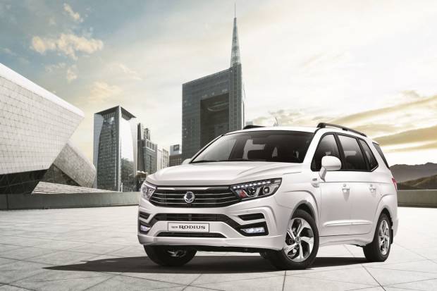 Cambio en el frontal para el nuevo Ssangyong Rodius