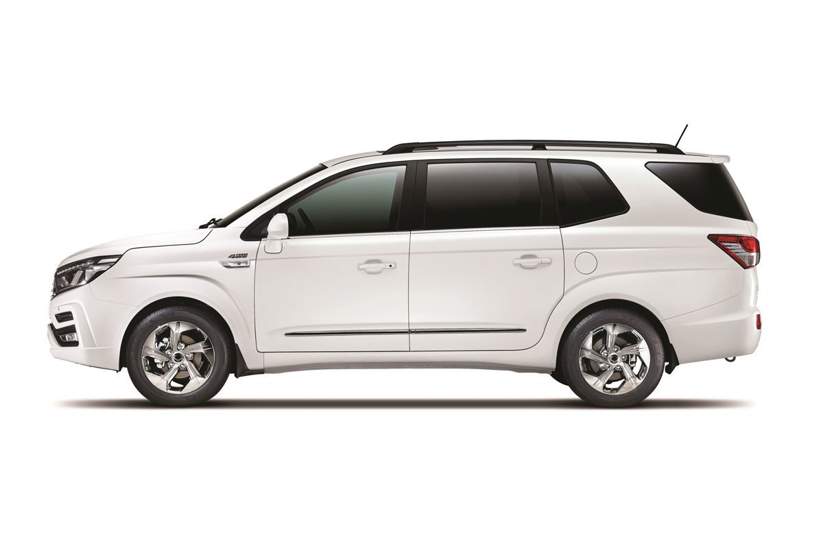 Cambio en el frontal para el nuevo Ssangyong Rodius