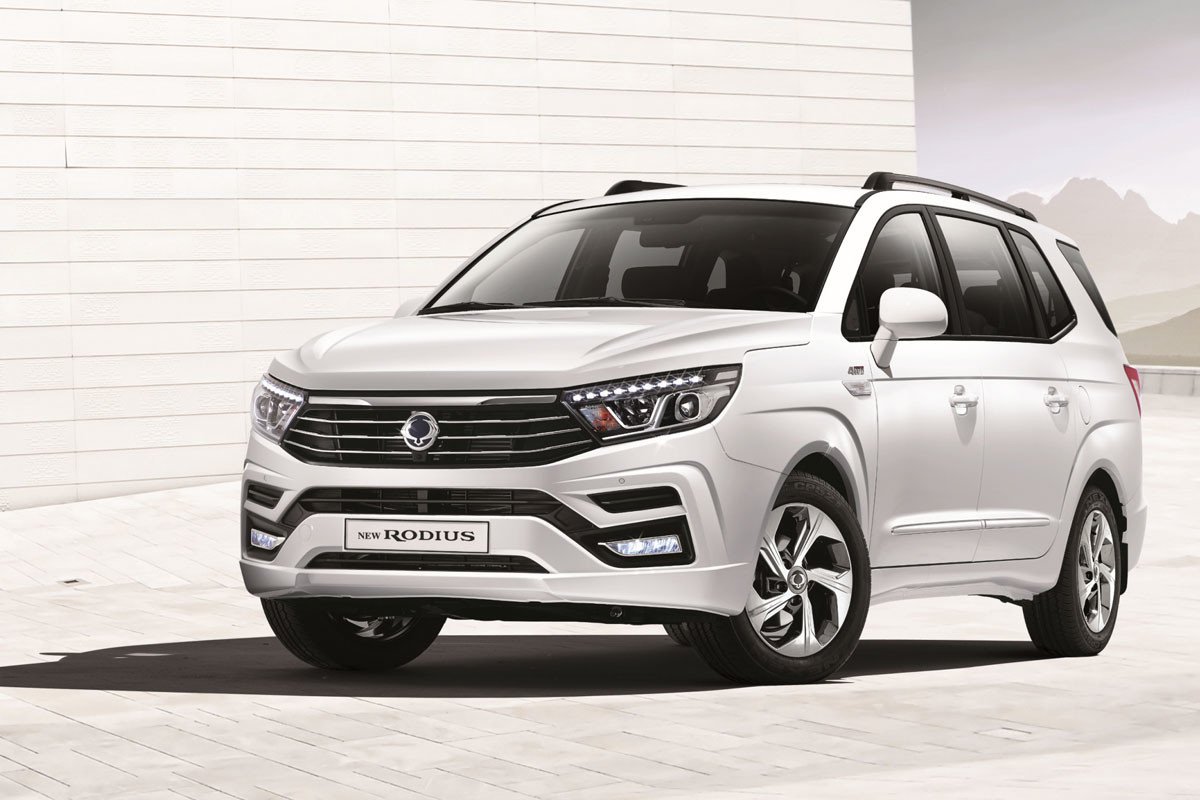 Cambio en el frontal para el nuevo Ssangyong Rodius