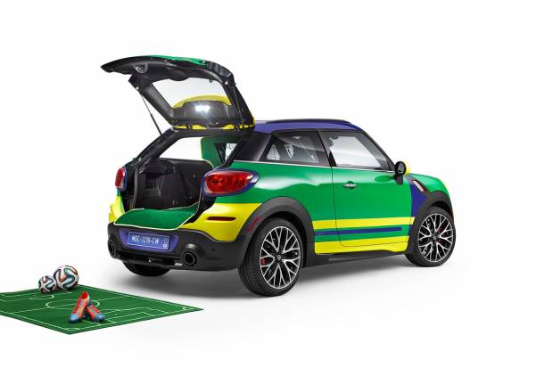 Mini Paceman GoalCooper: el coche con portería incorporada