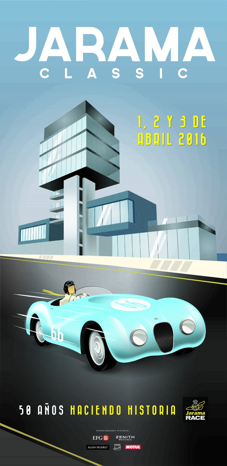 Jarama Classic, carreras de clásicos el 2 y 3 de Abril