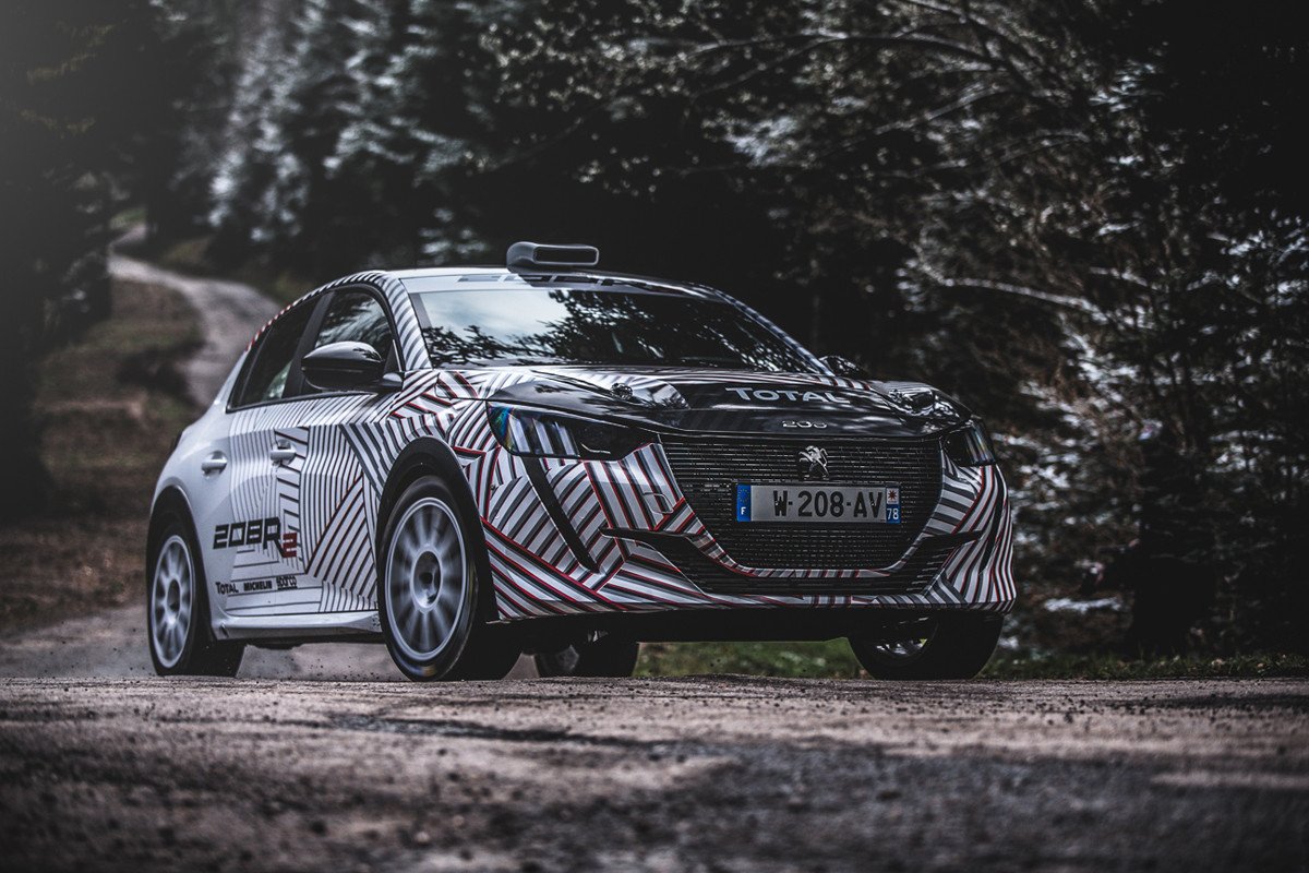 Primeras imágenes de las pruebas del nuevo Peugeot 208 R2