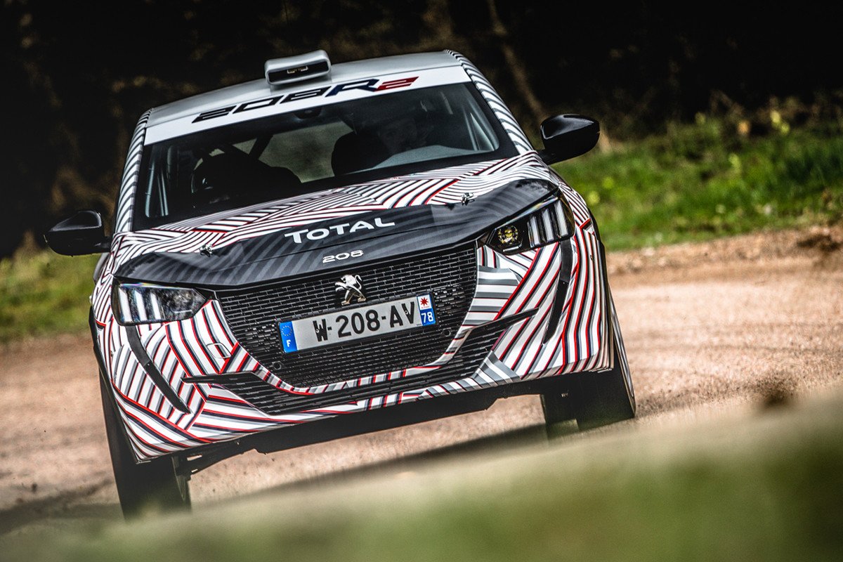 Primeras imágenes de las pruebas del nuevo Peugeot 208 R2