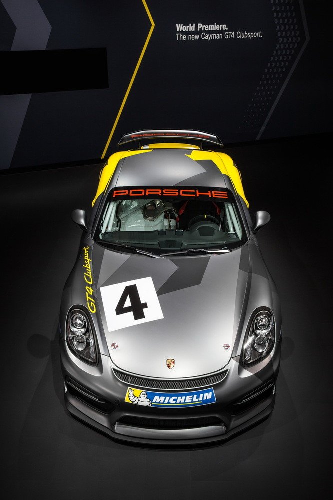 Porsche Cayman GT4 Clubsport: sólo para circuitos
