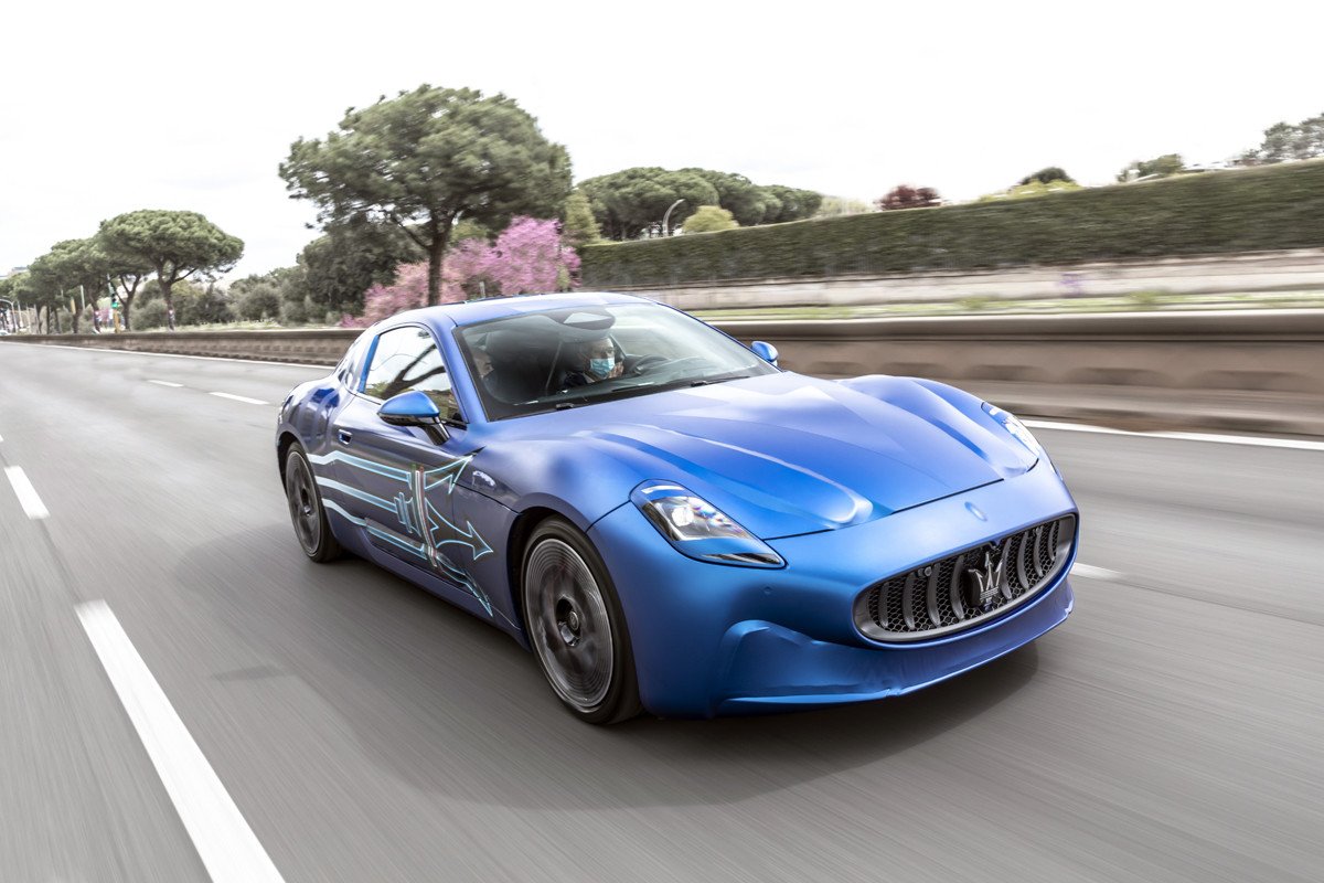 Primeras imágenes del Maserati GranTurismo Folgore, el deportivo eléctrico