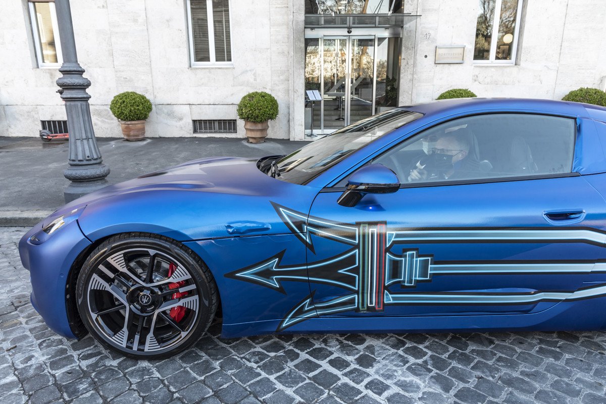 Primeras imágenes del Maserati GranTurismo Folgore, el deportivo eléctrico