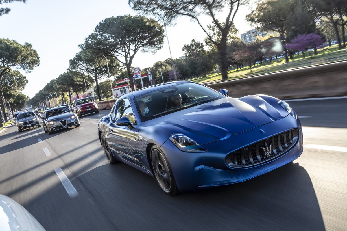 Primeras imágenes del Maserati GranTurismo Folgore, el deportivo eléctrico