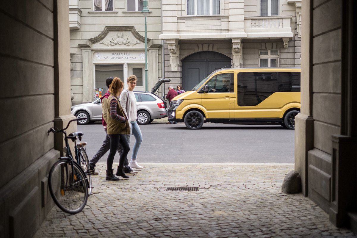 El Grupo Volkswagen presenta su primer vehículo de transporte compartido