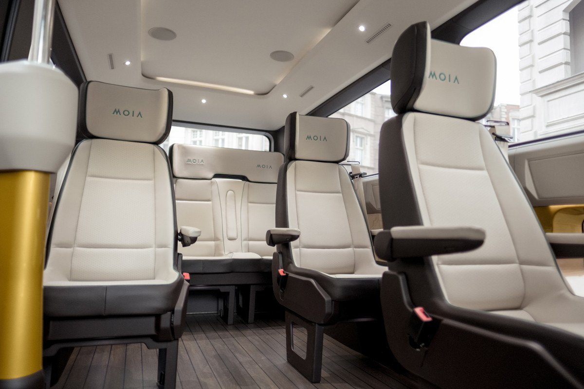 El Grupo Volkswagen presenta su primer vehículo de transporte compartido
