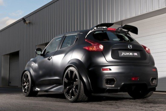Nissan Juke-R: Datos de prestaciones oficiales