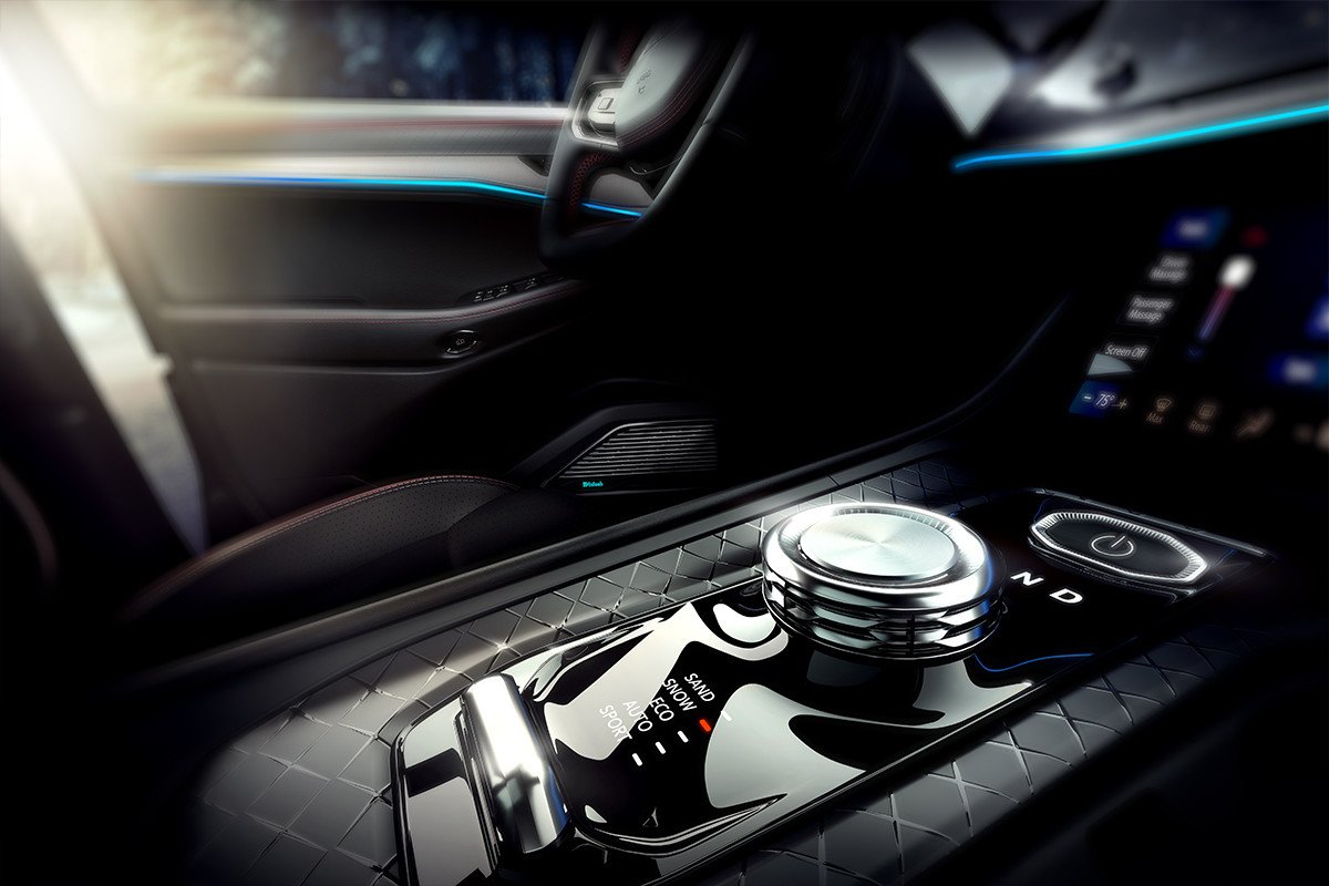 Jeep Wagoneer S 2024 detalle interior