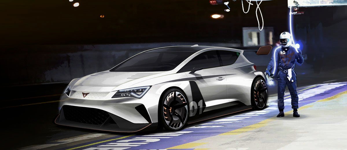 CUPRA e-Racer, los coches de carreras eléctricos también molan
