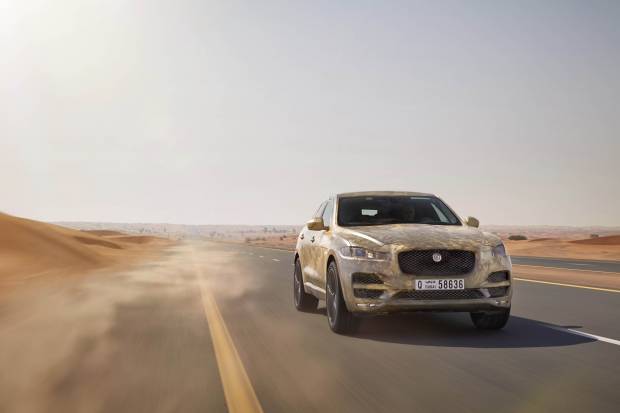 F-PACE: el SUV de Jaguar probado al límite