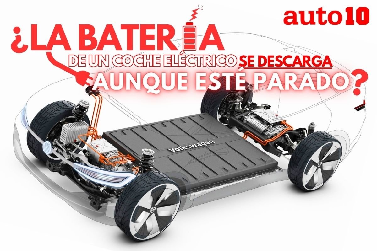 ¿La batería de un coche eléctrico se descarga aunque esté parado?