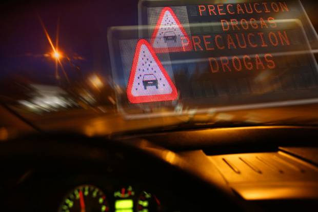 Controles anti-droga: hasta 500 euros de multa