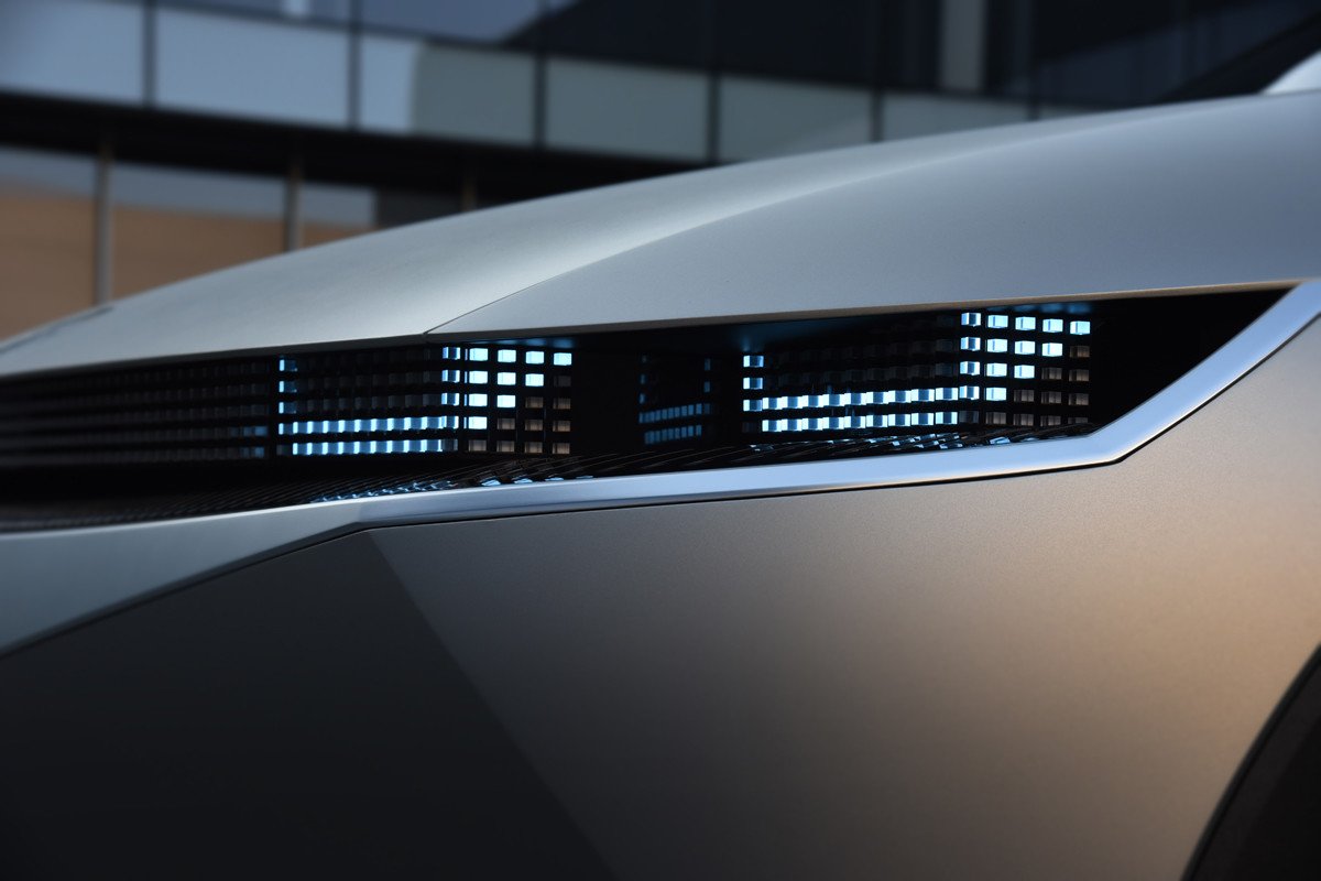 Hyundai 45 EV Concept: un homenaje al Pony Coupe Concept