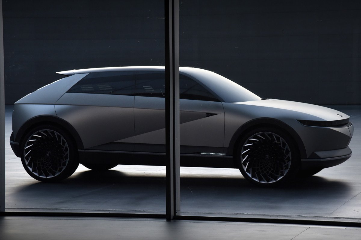 Hyundai 45 EV Concept: un homenaje al Pony Coupe Concept